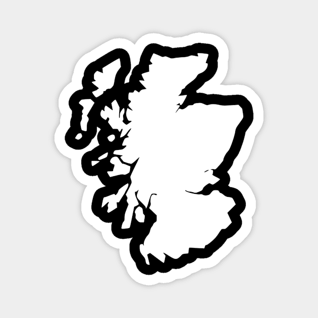 Scotland Magnet by Designzz