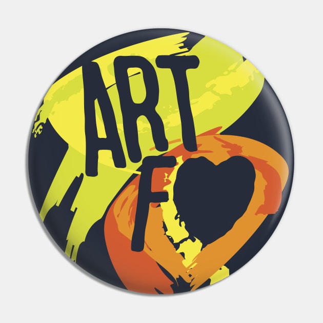 Art Fart - Dark Pin by Sigmadog