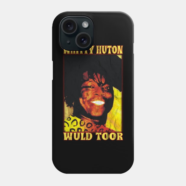 Whitty Hutton Wuld Toor Distressed Phone Case by Global Creation