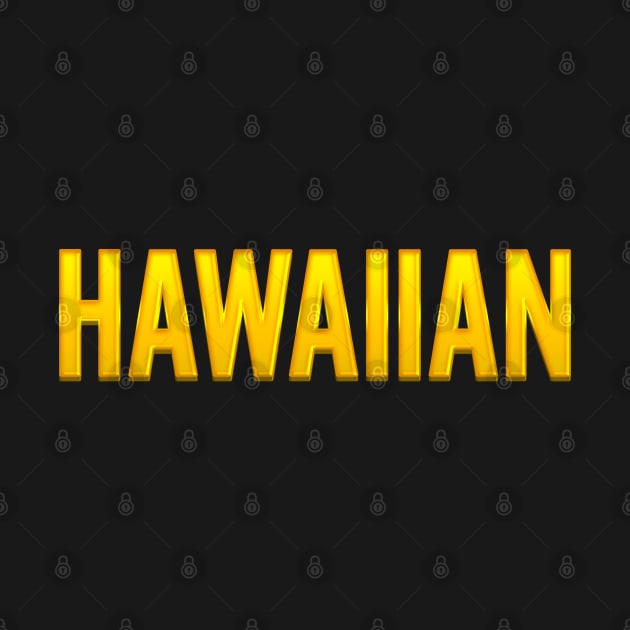 Hawaiian Hawaii USA Demonym Sticker by xesed