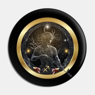 Sagittarius The Archer Pin