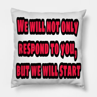 World war 3 Pillow