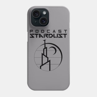 Podcast Stardust Black Logo Phone Case