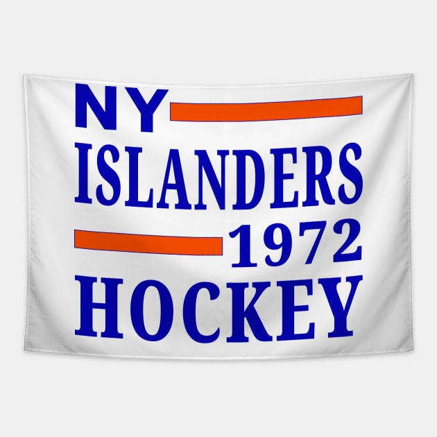 NY Islanders Hockey 1972 Classic Tapestry by Medo Creations