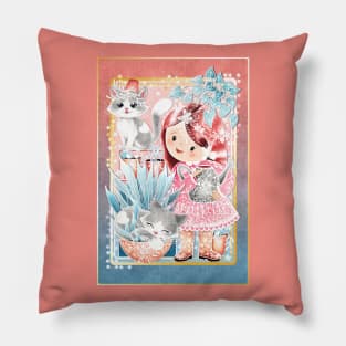 Plant-iful Cat Company Pillow