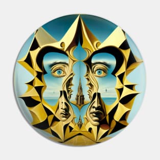 [AI Art] Symmetry, inspired by the works of Salvador Dali Pin