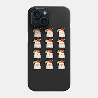 Happy Christmas labels - multipack stickers Phone Case