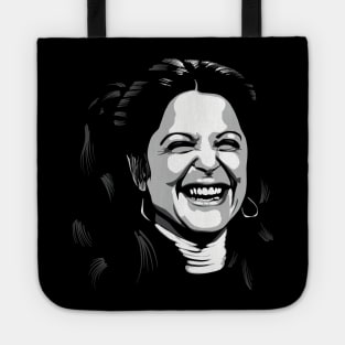 Gilda Radner greyscale Tote