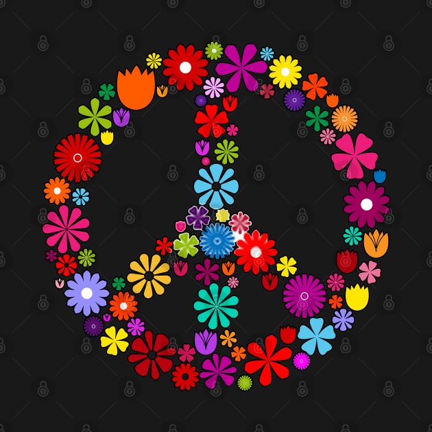 Peace Love Sign by AdeShirts