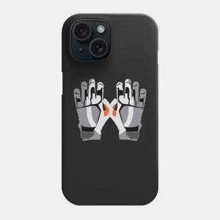 Baseball Batting Gloves Clipart Phone Case