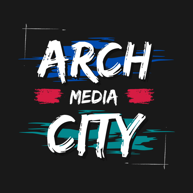 Arch City Media Brush 2 by Arch City Tees