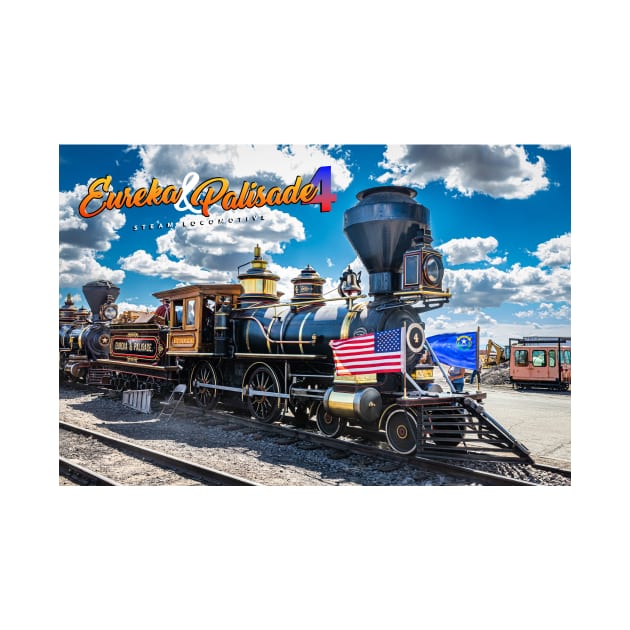 Eureka and Palisade 4 Steam Locomotive at Antonito Colorado by Gestalt Imagery