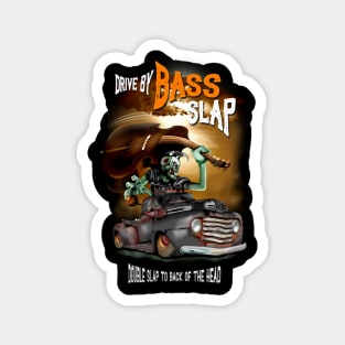 Psychobilly Slap Bass Magnet