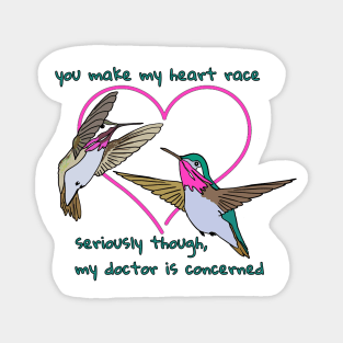 Hummingbird Heartrate Magnet