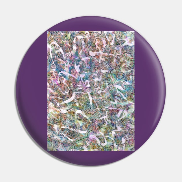 Cosmic Energies Original Colour Pin by Heatherian