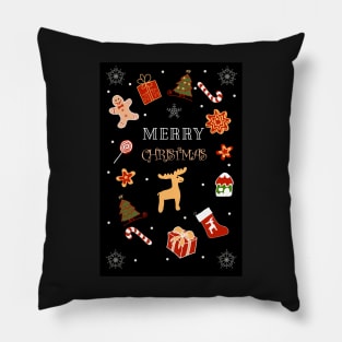 Festive Christmas Mood Pillow