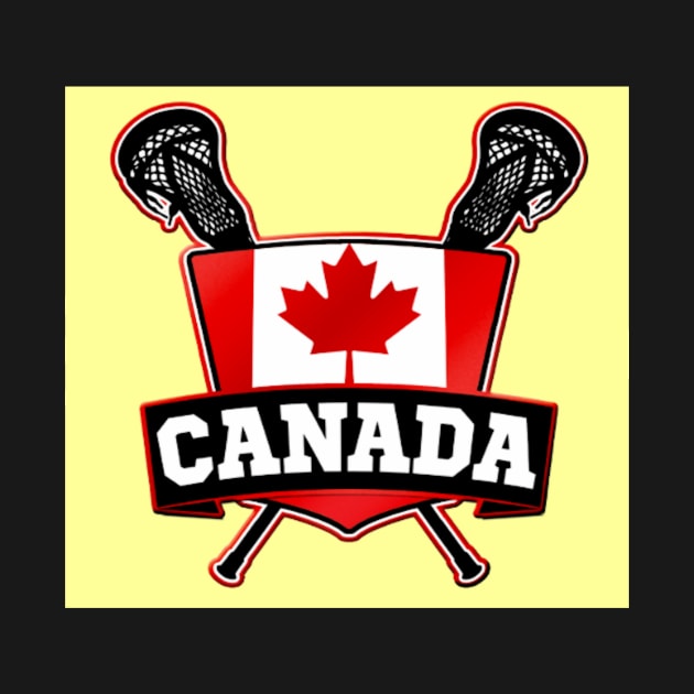Lacrosse CANADA | Sport ice hockey by euror-design