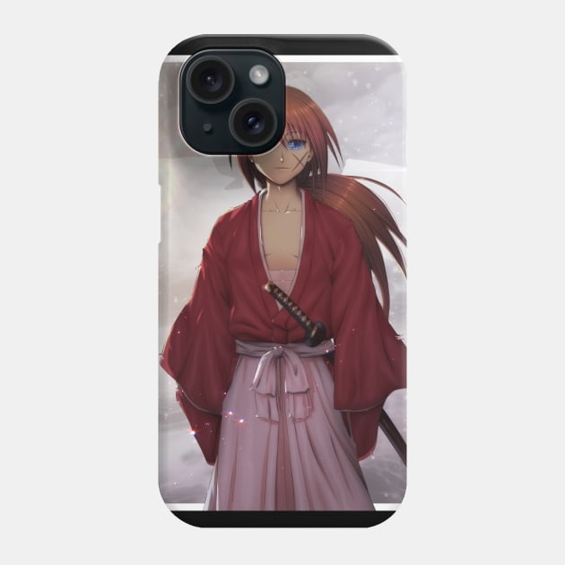 Kenshin Himura Rurouni Kenshin Phone Case by DeyvidEndo182