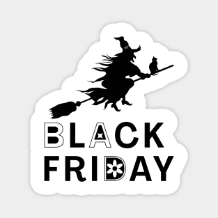 BLACK FRIDAY BLACK CAT Magnet