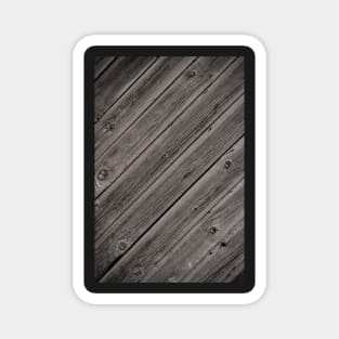 Weathered wooden door texture background Magnet