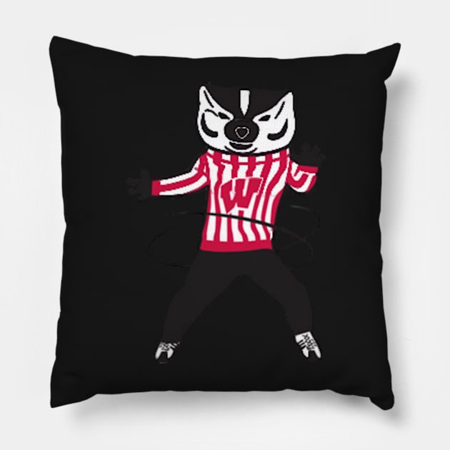 Bucky Dancing! Pillow by Rosemogo