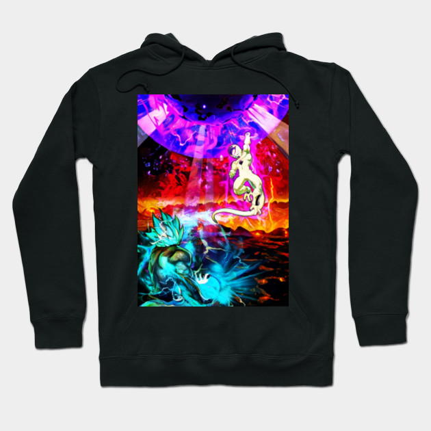 Neon Battle Dragon Ball Super Hoodie Teepublic