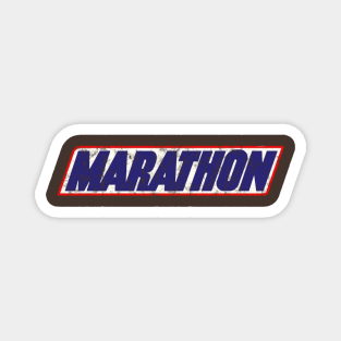 Marathon Vintage Chocolate Bar Logo Magnet