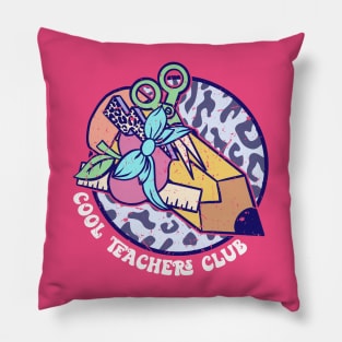 Cool teachers club Pillow