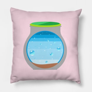 jar of sea Pillow