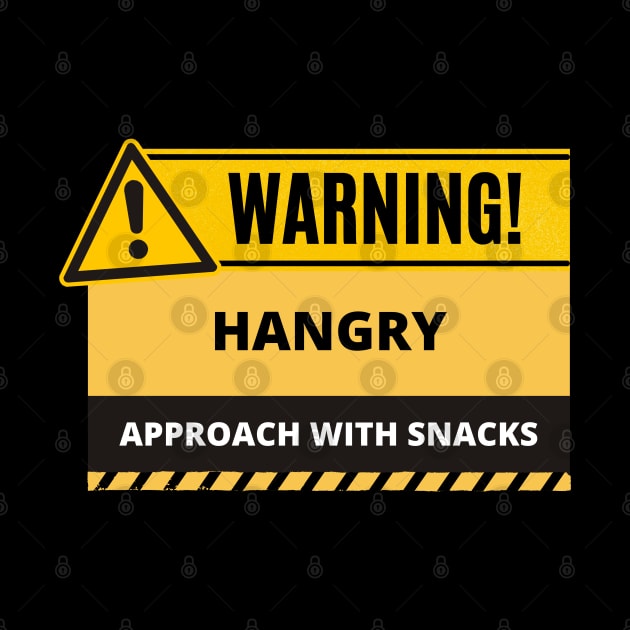 Funny Human Warning Label | Im Hangry | Humorous Sayings | Social Warnings by mschubbybunny