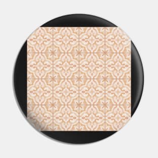 Moroccan tiles orange Pin