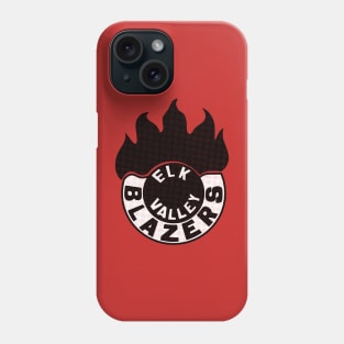 Defunct Elk Valley Blazers Hockey 1988 Phone Case