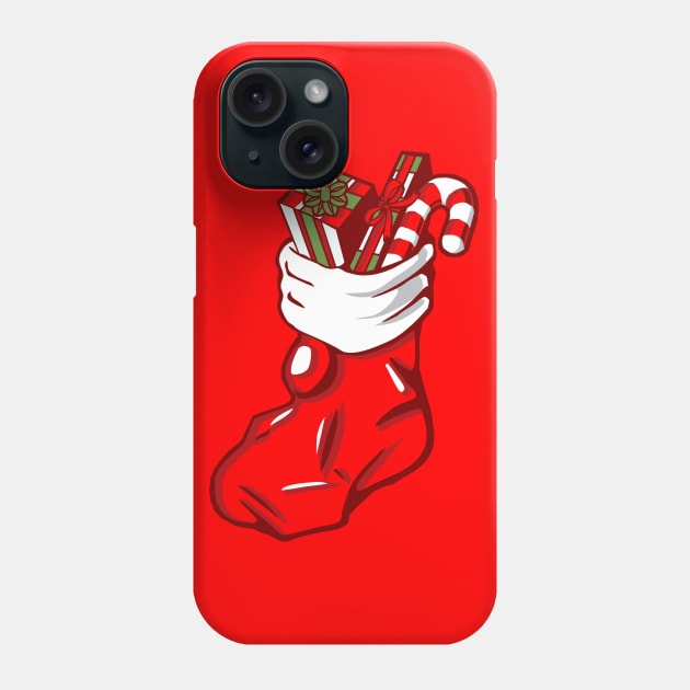 Stocking Pocket Phone Case by Daletheskater