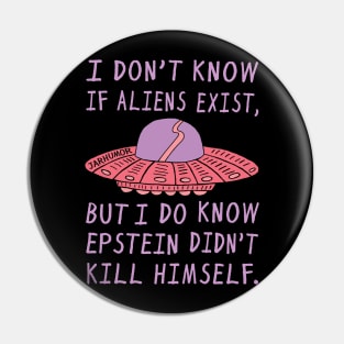 Alien Epstein Pin