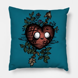 My Strong Heart (color) Pillow