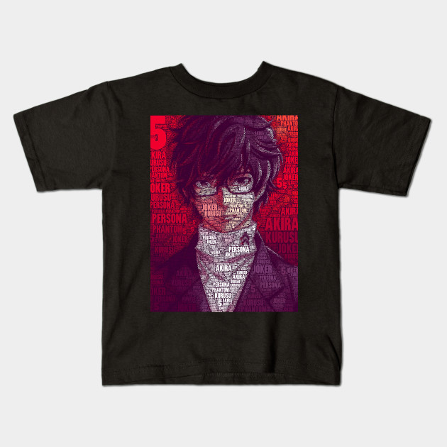 Akira Kurusu Persona 5 Persona 5 Kids T Shirt Teepublic