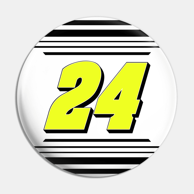 William Byron #24 2024 NASCAR Design Pin by AR Designs 