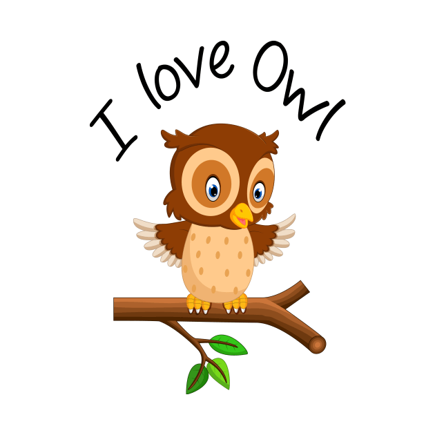 Owl cartoon by hermandesign2015