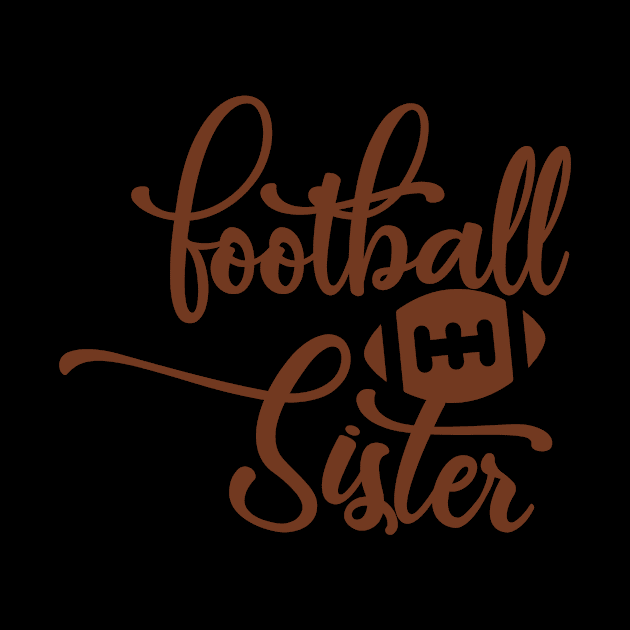 Football Family Football Sister by StacysCellar