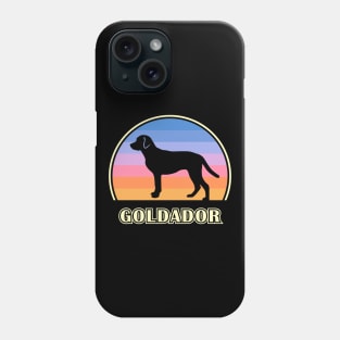 Goldador Vintage Sunset Dog Phone Case