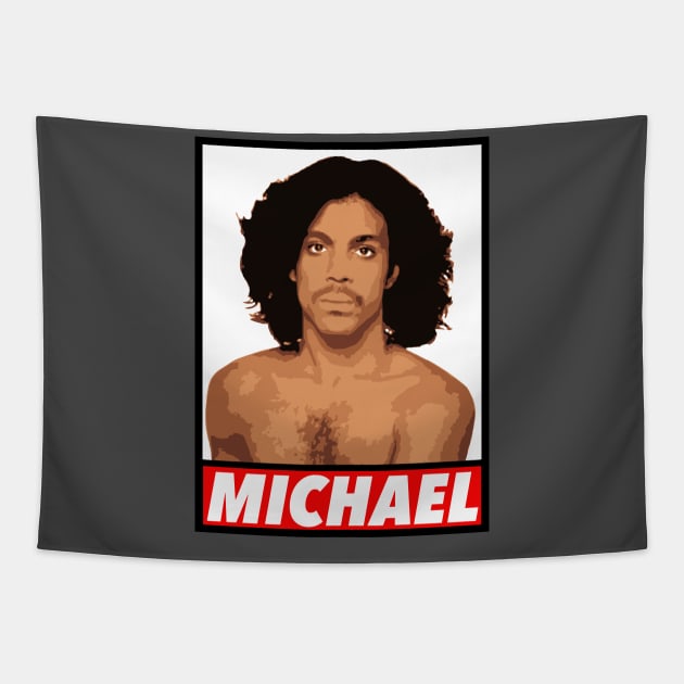 Michael by Prince Tapestry by Djourob