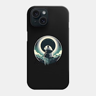 Total Solar Eclipse - Panda Phone Case