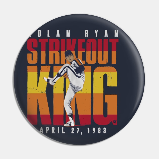 Nolan Ryan Strikeout King Pin by KraemerShop