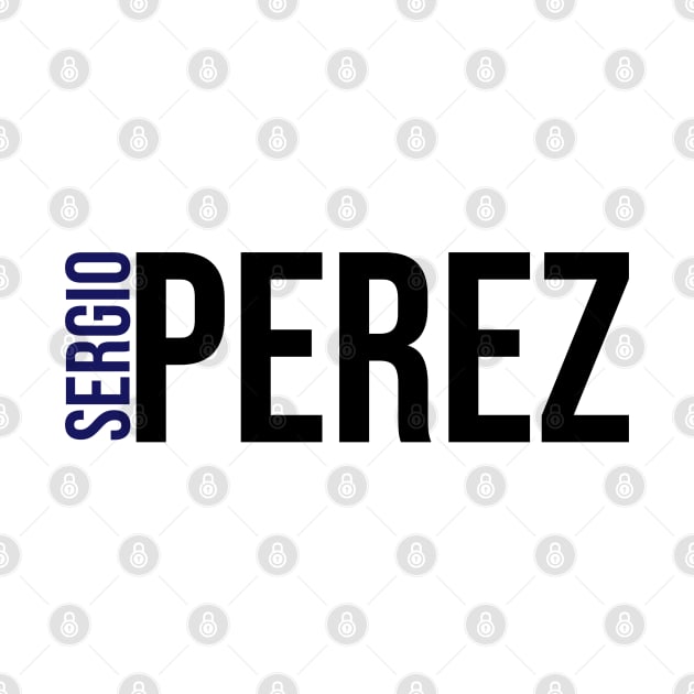 Sergio Perez Driver Name - 2022 Season by GreazyL