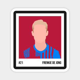 Frenkie de Jong Minimalistic Camera Film Magnet