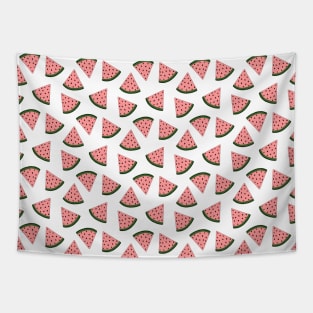 Cute watermelon hand drawn pattern Tapestry