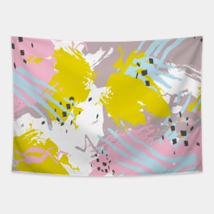 Grunge Abstract Pattern Tapestry