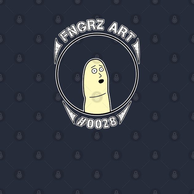 FNGRZ - #0028 - cartoon finger art artwork collection by FNGRZ ART