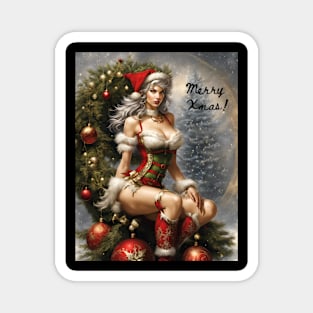 Sexy Christmas Magnet