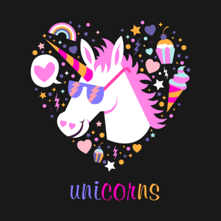 Charismatic unicorn horse T-Shirt